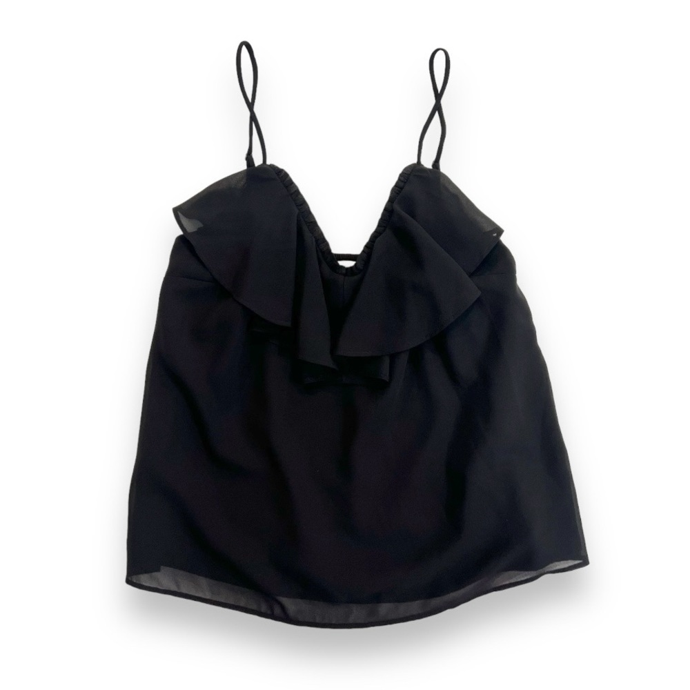 Abercrombie & Fitch Ruffle Tank Top